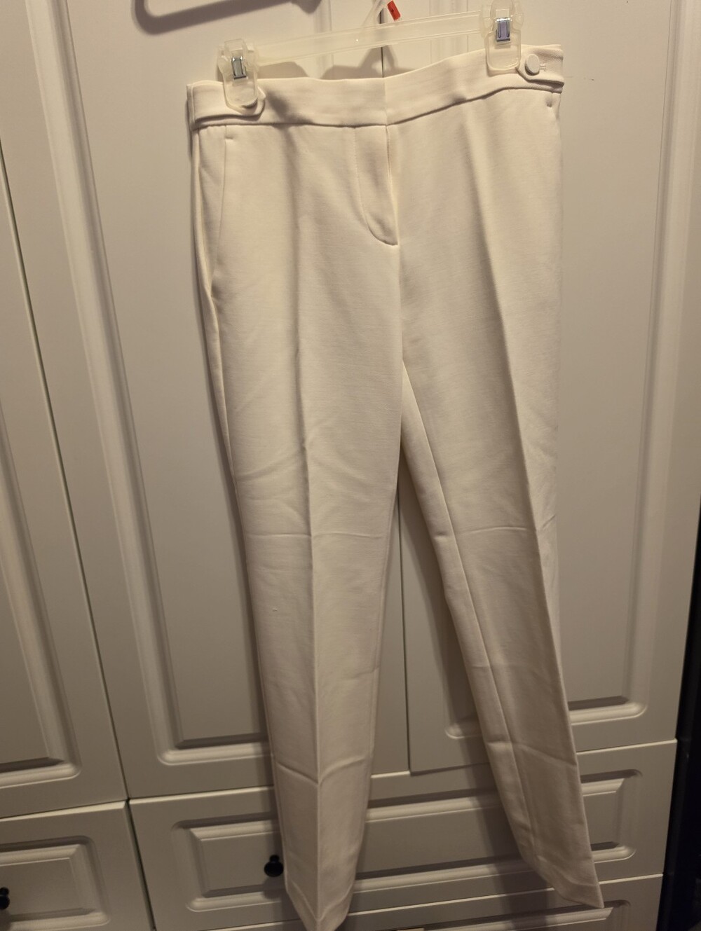 Women’s Cream Tailored Trousers